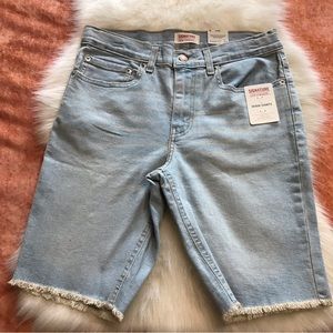 Levi Strauss ⚜️ Boys Light Wash Denim Jean Shorts